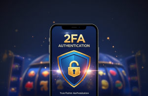2FA Security ในสล็อตเว็บตรง: วิธีเปิดใช้งานและข้อดีสำหรับสมาชิก ufaslotsuper ภาพหน้าจอมือถือแสดงการยืนยันตัวตน 2FA ในสล็อตเว็บตรง พร้อมสัญลักษณ์ความปลอดภัยและธีมพรีเมียมของ ufaslotsuper