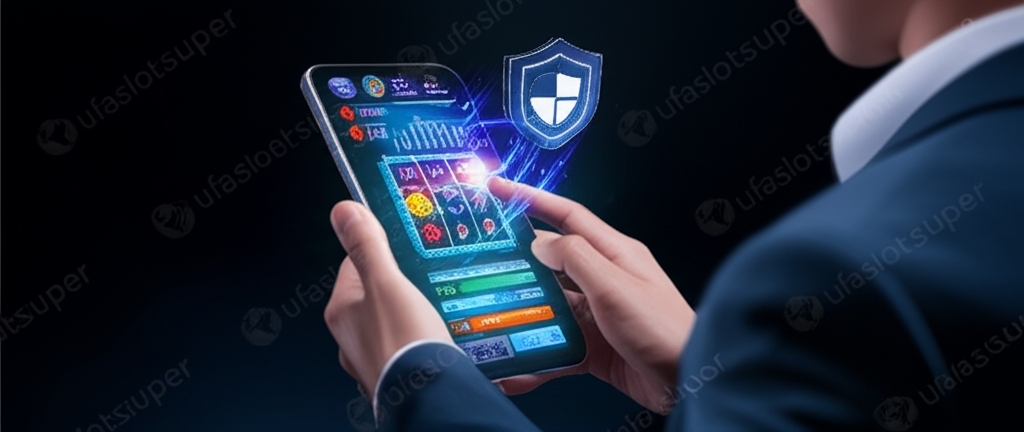 ภาพผู้เล่นใช้เทคโนโลยี AI BOOST เพื่อเพิ่มโอกาสชนะและป้องกันการโกงในเกมสล็อตออนไลน์ของ ufaslotsuper