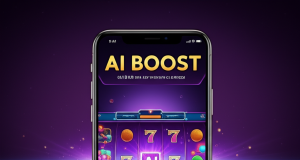 AI BOOST คืออะไร? เทคโนโลยีใหม่ที่ช่วยให้สล็อตมือถือแตกง่ายขึ้น ภาพมือถือแสดงเกมสล็อตออนไลน์พร้อมเทคโนโลยี AI BOOST ที่ช่วยเพิ่มโอกาสชนะในสล็อตมือถือ