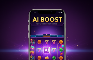 AI BOOST คืออะไร? เทคโนโลยีใหม่ที่ช่วยให้สล็อตมือถือแตกง่ายขึ้น ภาพมือถือแสดงเกมสล็อตออนไลน์พร้อมเทคโนโลยี AI BOOST ที่ช่วยเพิ่มโอกาสชนะในสล็อตมือถือ