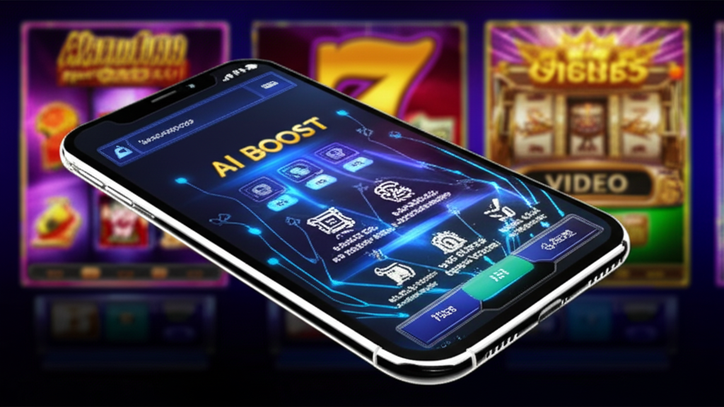 ภาพแสดงเทคโนโลยี AI BOOST ของ ufaslotsuper ที่ช่วยเพิ่มโอกาสชนะในสล็อตมือถือ