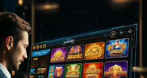 สูตรสล็อต AI BOOST สำหรับเกมใหม่ ufaslotsuper ปี 2024: วิธีเลือกและใช้งานให้โบนัสแตกง่าย ภาพประกอบธีมสูตรสล็อต AI BOOST สำหรับเกมใหม่ ufaslotsuper ปี 2024 แสดงระบบ AI และเกมสล็อตใหม่พร้อมบรรยากาศพรีเมียมและความปลอดภัย