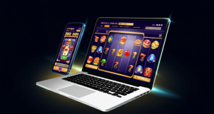 เช็คลิสต์เว็บสล็อตปลอดภัย: สิ่งที่ต้องดูให้ครบก่อนฝากเงิน ภาพประกอบแพลตฟอร์มสล็อตออนไลน์ระดับพรีเมียมที่ปลอดภัย พร้อมไอคอนระบบความปลอดภัย SSL, RNG, 2FA และระบบฝาก-ถอนอัตโนมัติ