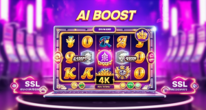 เจาะลึก RTP สูงในวีดีโอสล็อต ufaslotsuper: ทำไมถึงแตกง่ายและคุ้มค่า ภาพสล็อตวีดีโอที่มี RTP สูงพร้อมฟีเจอร์ AI BOOST และสัญลักษณ์ VIP พรีเมียม บนแพลตฟอร์ม ufaslotsuper