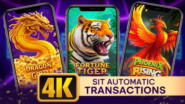 เปรียบเทียบสล็อตยอดนิยมในโหมดทดลองเล่นฟรี ufaslotsuper: Dragon Gold vs Fortune Tiger vs Phoenix Rising ภาพประกอบสล็อตยอดนิยม Dragon Gold, Fortune Tiger และ Phoenix Rising ในโหมดทดลองเล่นฟรีของ ufaslotsuper พร้อมกราฟิก 4K และบรรยากาศพรีเมียม