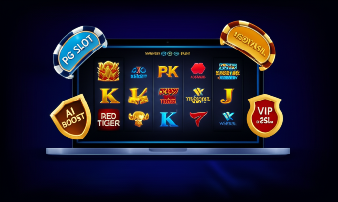 เจาะลึก 5 ค่ายสล็อตต่างประเทศที่ได้รับความนิยมสูงสุดบน ufaslotsuper ภาพประกอบแพลตฟอร์มสล็อตออนไลน์พรีเมียม ufaslotsuper พร้อมค่ายสล็อตต่างประเทศยอดนิยม 5 ค่าย ระบบ AI BOOST และบริการ VIP EXCLUSIVE