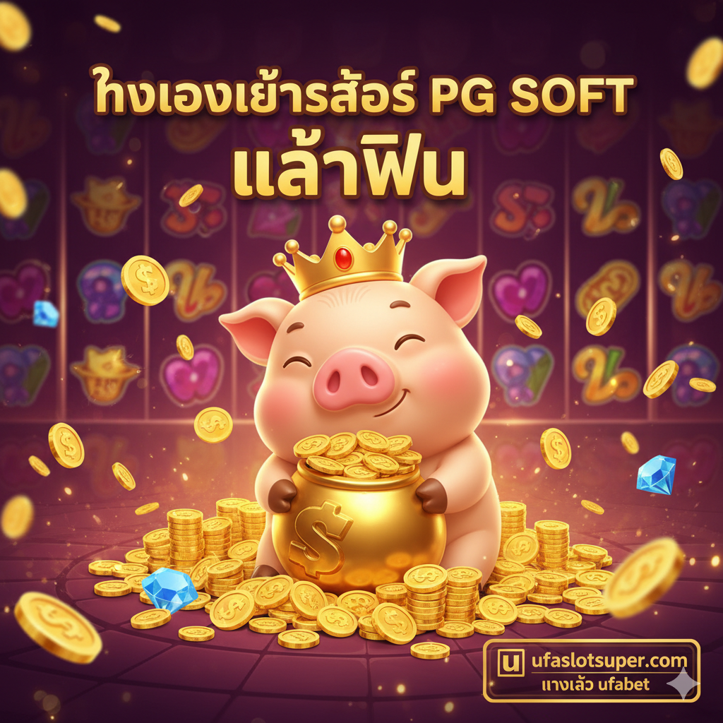 ภาพปกเกม Lucky Piggy โดยเน้นคำว่า Demo Slot PG Soft Free Play
