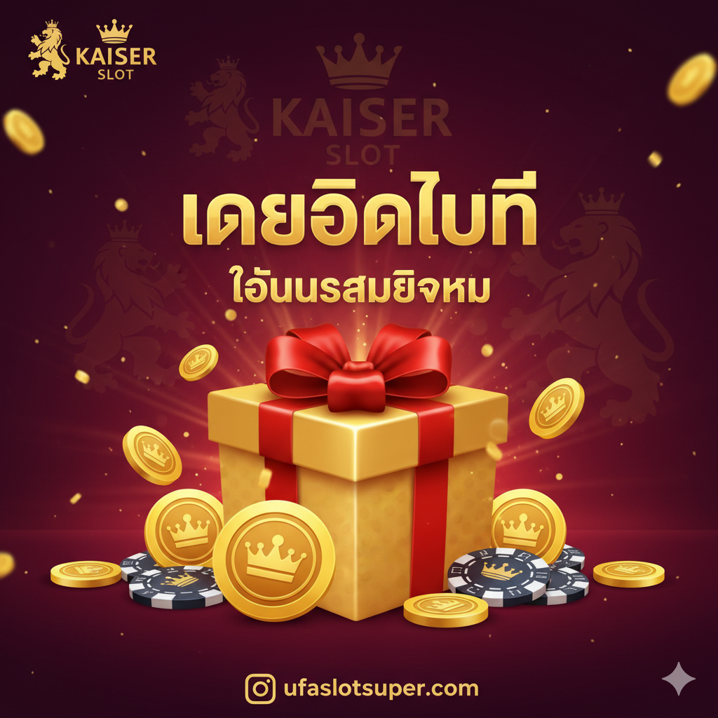 ภาพขั้นตอนการเข้าสู่โหมดทดลองเล่น Kaiser Slot บนเว็บไซต์ ufaslotsuper.com ในสไตล์ภาพจำลองหน้าจอเว็บไซต์สำหรับมือถือ (Mobile UI) แสดงขั้นตอนเป็นลูกศรชี้ตามลำดับ 1-2-3 โดยขั้นตอนที่ 1 คือหน้าแรกของเว็บไซต์, ขั้นตอนที่ 2 คือไอคอนเกม 'Kaiser Slot' ที่มีปุ่ม 'Demo' ชัดเจน, และขั้นตอนที่ 3 คือหน้าจอเกมที่กำลังโหลด ควรมีโลโก้ ufaslotsuper.com อยู่มุมใดมุมหนึ่งของภาพ ใช้โทนสีสว่างและสะอาดตา เช่น สีขาว-ฟ้า-ทอง เพื่อให้ดูเป็นมิตรและใช้งานง่าย เน้นการจัดวางที่เน้นความสะดวกสบายในการเล่นผ่านมือถือ
