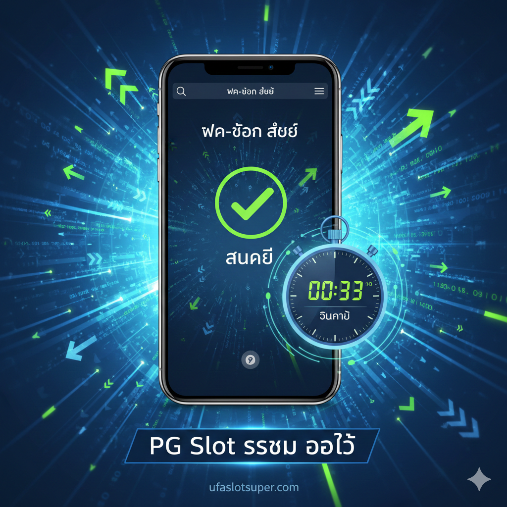 总结图，突出'แตกง่าย'และ'แจ็กพอต'的体验总结。设计为一个玩家成功赢得大奖的庆祝场景：一个巨大的'JACKPOT WIN'横幅出现在屏幕中央，背景是GT Slot游戏界面正在爆出巨额数字，大量的金币像瀑布一样倾泻而下。玩家的手（或一个幸运符）出现在画面前景。整体构图充满动感和胜利的喜悦感，鼓励用户立即'ทดลองเล่น'并加入ufaslotsuper.com。