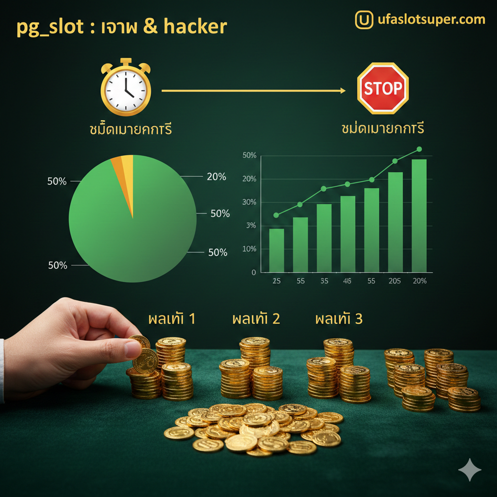 ภาพประกอบส่วน 'สูตรเดินเงินแบบมืออาชีพ' เน้นการจัดการเงินทุน ภาพควรแสดงแผนภูมิการเงิน (Money Management Chart) หรือวงจรการเดินเงินที่ชัดเจน อาจเป็นภาพมือที่กำลังแบ่งเหรียญทองหรือชิปคาสิโนออกเป็นกองๆ ตามสูตร 3-ไม้ หรือ 10-ไม้ ในฉากควรมีไอคอนนาฬิกาหรือเครื่องหมายหยุด (Stop Sign) ที่มีตัวอักษร 'Profit Stop' กำกับอยู่ เพื่อสื่อถึงวินัยในการเล่น สีหลักควรเป็นสีเขียว/ทองเพื่อแสดงถึงการเติบโตของกำไรและความร่ำรวย