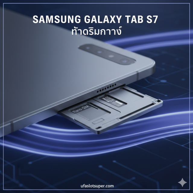 Samsung Galaxy Tab S7 Sim Card Slot: รุ่น LTE/5G ใส่ซิมได้ไหม? วิธีใส่ที่ถูกต้อง